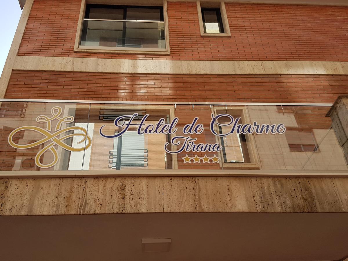 Hotel de Charme Tirana Buitenkant foto
