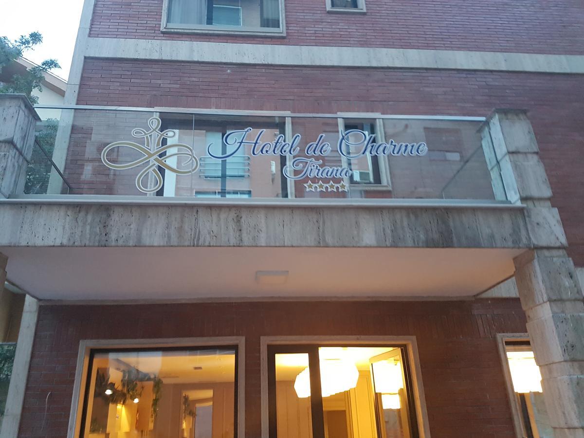 Hotel de Charme Tirana Buitenkant foto